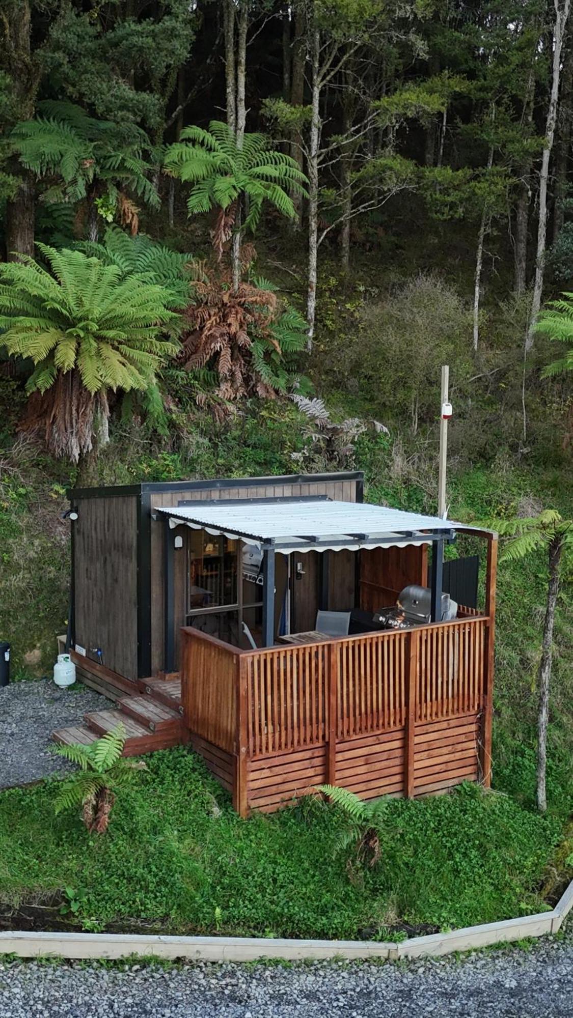 Bush Cabin Your Own Place Stunning Views Taumarunui Εξωτερικό φωτογραφία